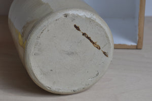 Beige Steingutbehälter S.R.D.